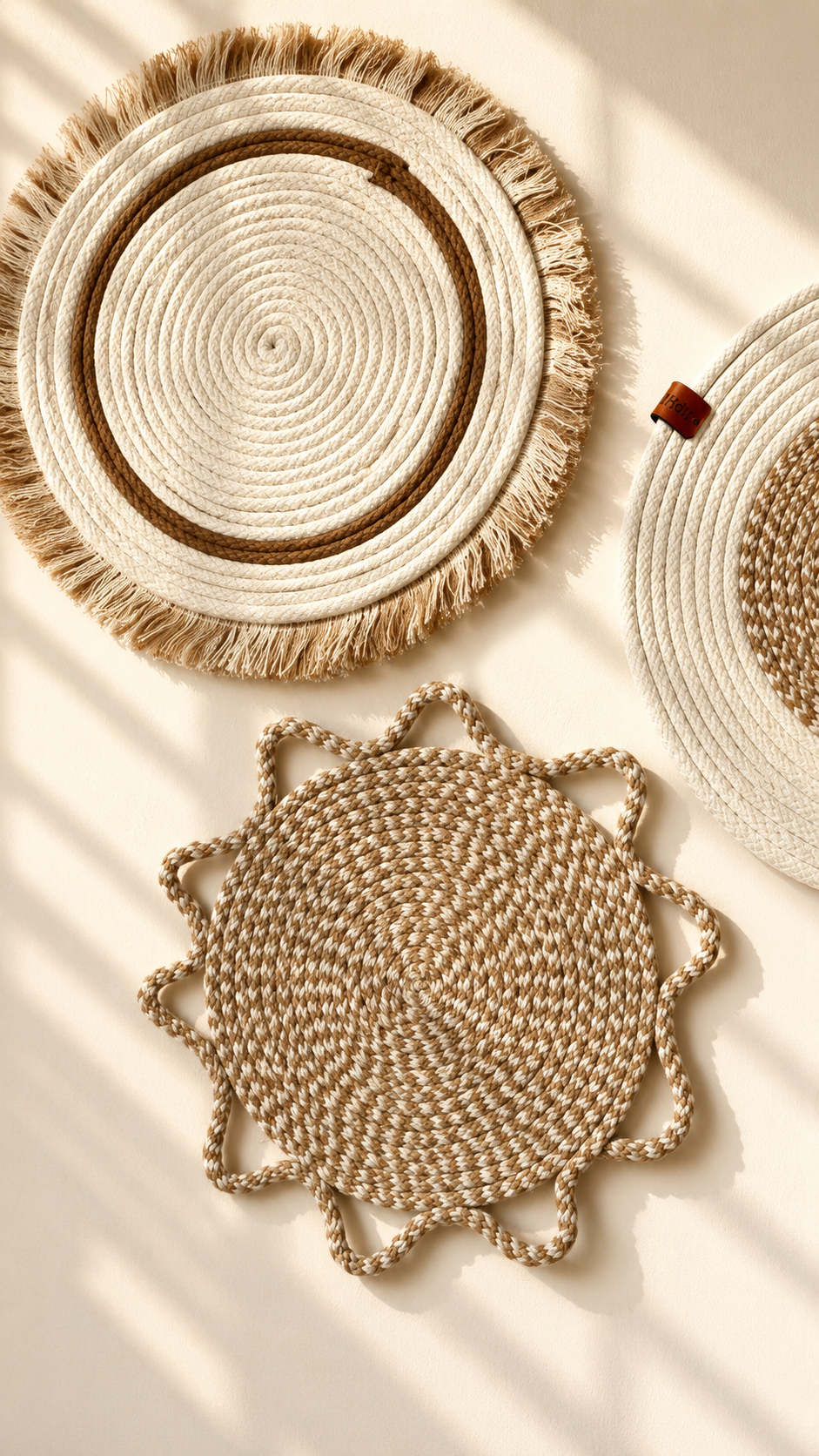 Wall coasters set