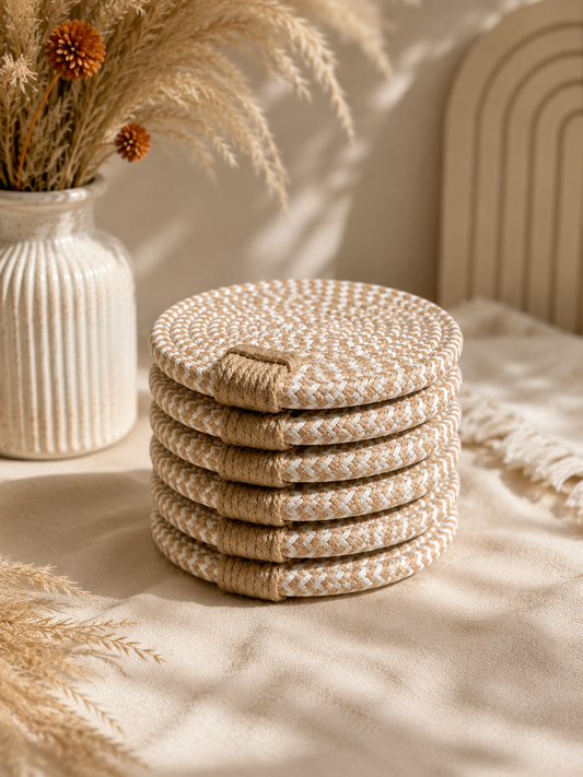 Desert Bloom Coasters – Set of 6
