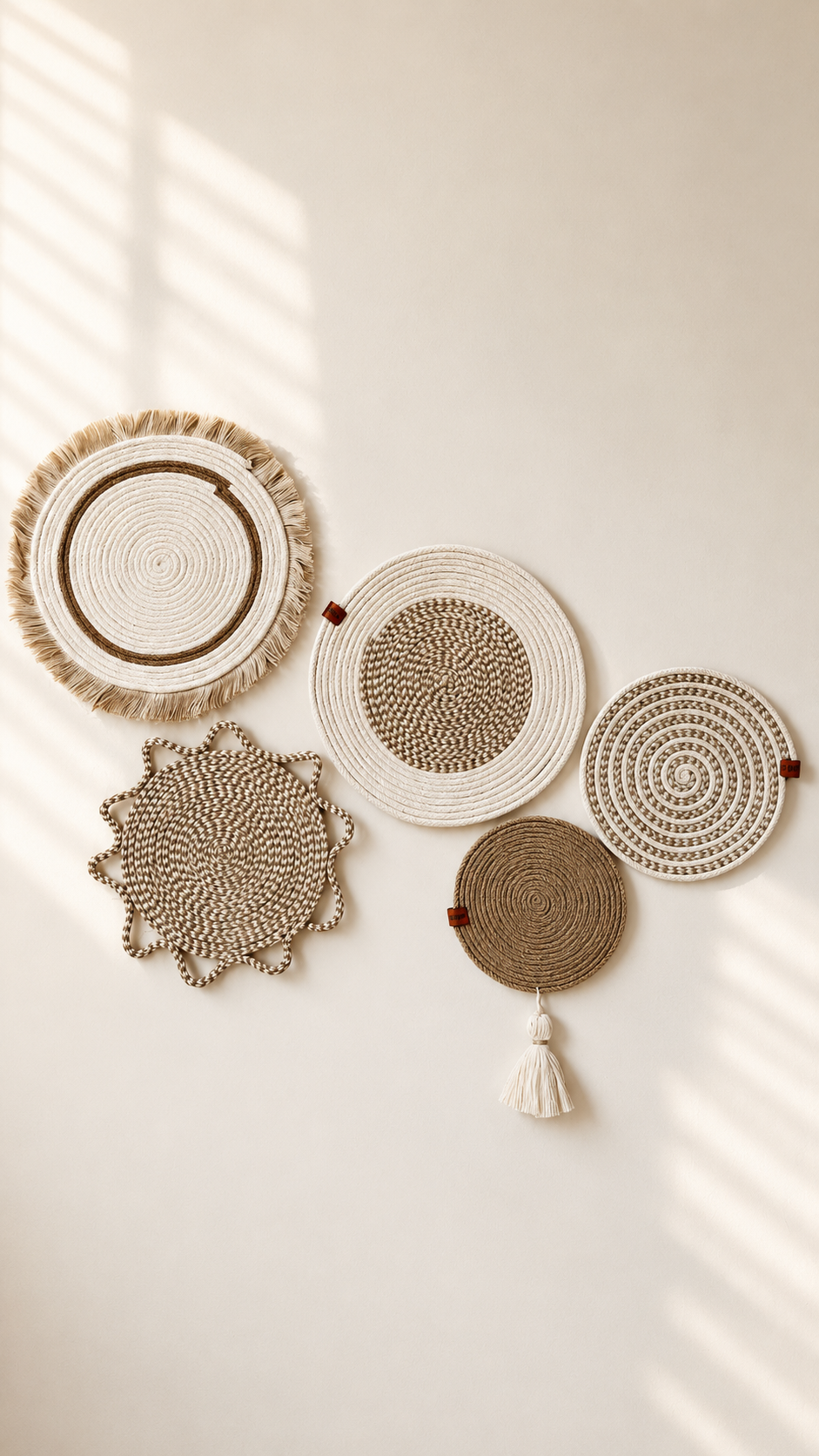 Wall coasters set