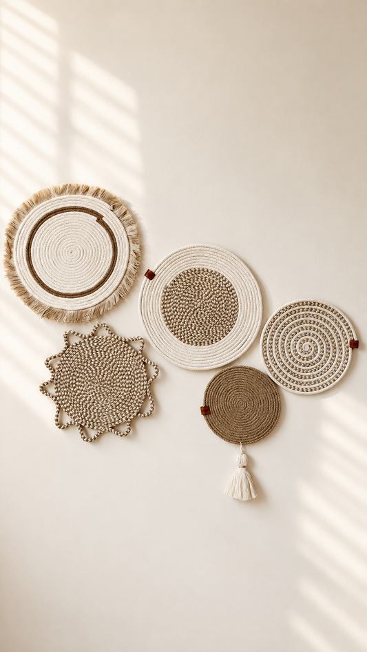 Wall coasters set