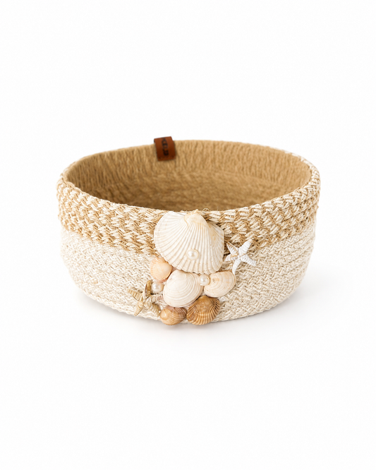 Seashell basket